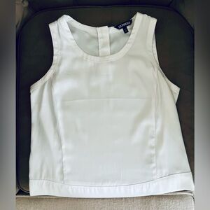 Express Women's Elegant White Tank Top
